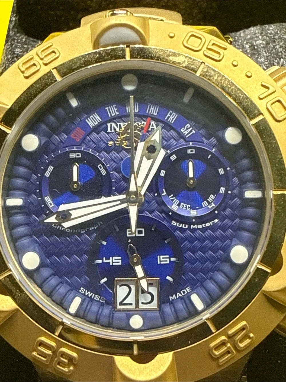 Invicta striking gold